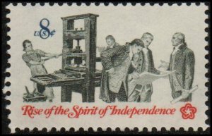 United States 1476 - Mint-NH - 8c Pamphleteer / Printing Press (1973)