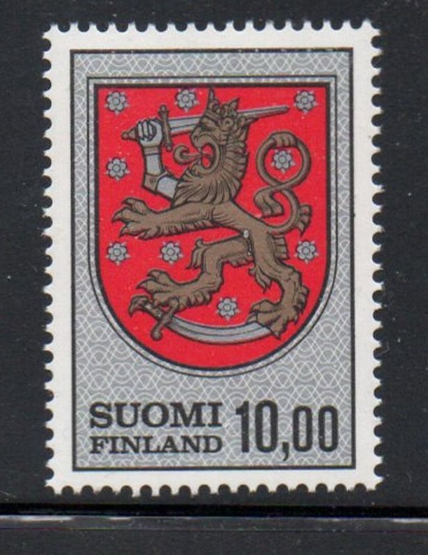 Finland Sc 470 1974 10m Arms of Gustav Vasa stamp mint NH