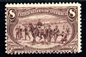 USAstamps Unused FVF US 1898 Trans-Mississippi Troops Scott 289 NG