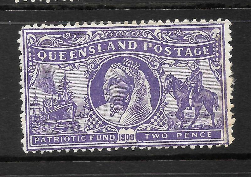 QUEENSLAND 1900   2d  CHARITY   QV   MLH     SG 264b