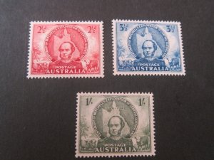 Australia 1946 Sc 203-05 set MNH