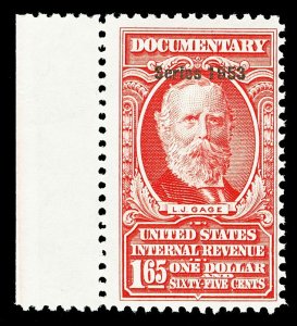 Scott R635 $1.65 1953 Dated Red Revenue Mint F-VF NH Cat $12