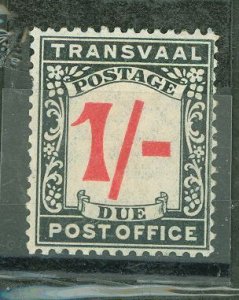 Transvaal #J7 Unused Single