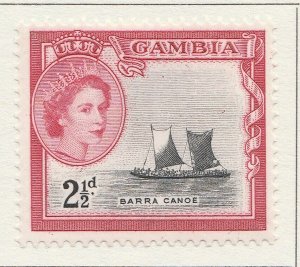 1953 Gambia 2 1/2d MH* Stamp A4P40F40084-
