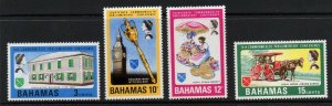 BAHAMAS BAHAMAS SG#323-326 COMMONWEALTH PARLIAMENTARY CONFERENCE (1968) MNH