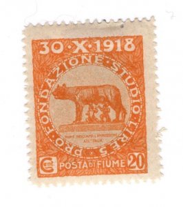 Fiume #B7 - MH - CAT VALUE $47.50