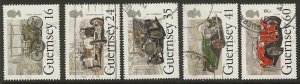 Guernsey USED SC  531 - 535