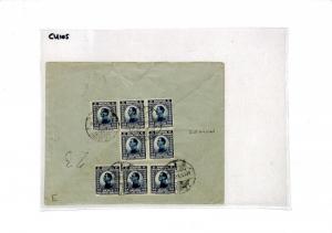 Yugoslavia SERBIA *Zemun* Cover BLOCK FRANKING {samwells-covers}CU105