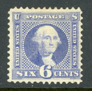 USA 1869 Pictorials 6¢ Ultra Scott #115 Mint C568