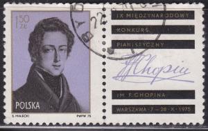 Poland 2125 Fredric Chopin 1.50zł 1975