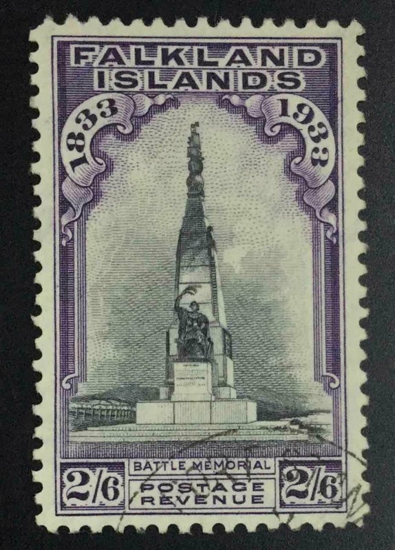 MOMEN: FALKLAND ISLANDS SG #135 1933 USED £400 LOT #63474