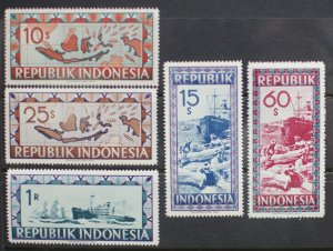 1949 Indonesia 91-95 Ships