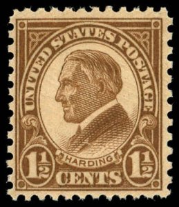 US Sc 633 MNH - 1927 1½¢ - Harding