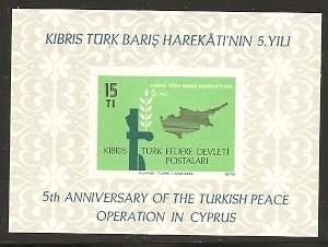 Turkish Republic of Northern Cyprus 70 1979 5th Turkish Invasion s.s. NH