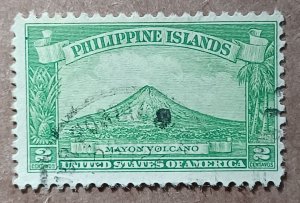 Philippines #354 2c Mount Mayon, Luzon USED (1932) US Possession