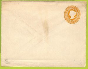 40207 - Australia VICTORIA - Postal History -  STATIONERY COVER  H & G  # 5d