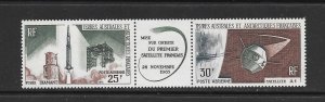 FRENCH SOUTHERN ANTARCTIC TERRITORY #C10a SATELLITE-A-1 MNH