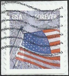 # 4781 USED FLAG IN WINTER