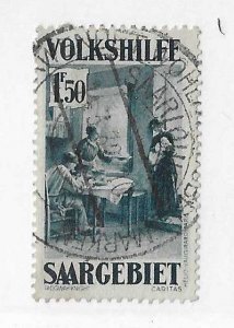 Saar Sc #B33  used VF