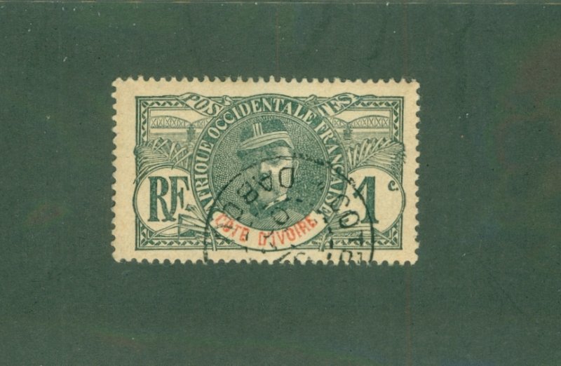 IVORY COAST 21 USED BIN $2.00