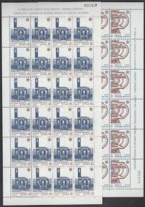 Andorra (spanish) stamp Europa CEPT minisheet set MNH 1987 Mi 193-194 WS159395