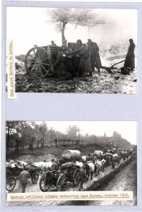 SERBIA WW1 Photographs ARTILLERY Moravo {samwells-covers} ZV88