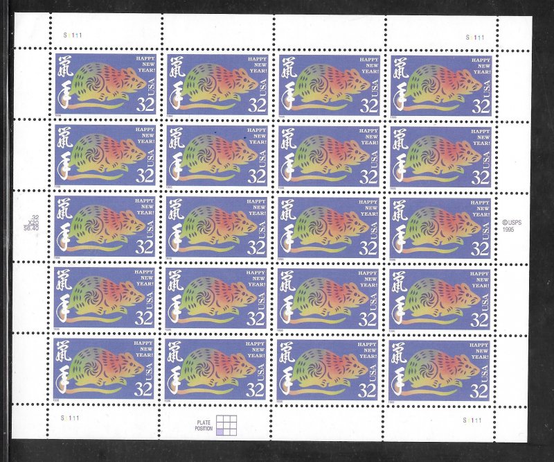 #3060 MNH Sheet