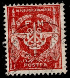 France #M11 Military Issue Used CV$0.30