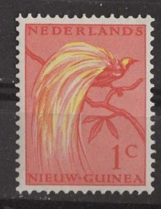 Netherlands New Guinea # 22  Bird of Paradise  1c  (1) VLH Unused