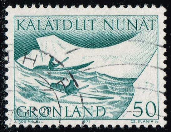 Greenland #78 Kayaks; Used (0.25)