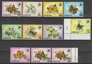 LESOTHO 1986/88 SG 722/28 + 732/5 MNH