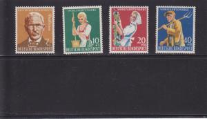 Germany B362-365 MNH