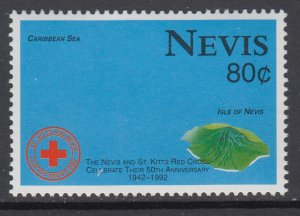 Nevis 765 Red Cross MNH VF