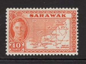 Sarawak  186 unused OG hinged single