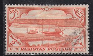 Pakistan 72 Rivercraft and Jute Field 1954