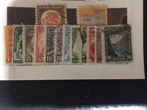 MEXICO #707-720 MINT / USED GROUP OF 14 MIXED MISSING 716B   OFFERS ACCEPTED!!