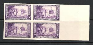 US 755 MNH Margin block