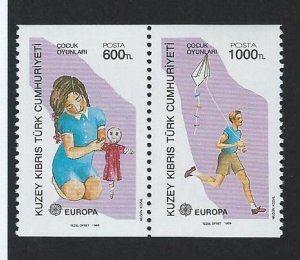 Turkish Republic of Northern Cyprus  MNH sc  246a pair