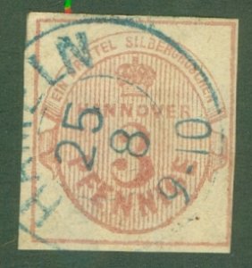 HANOVER-GERMANY 16 USED (RL) 3812 CV $100.00 BIN $37.50