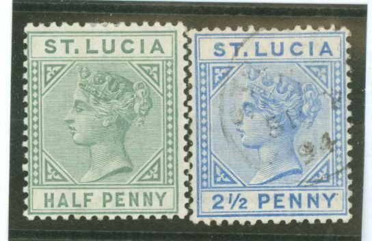 St. Lucia #27/31 Unused