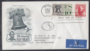 United States Scott C57 Artmaster FDC - 1960 Airmail Issue #2