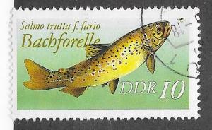 Germany DDR #2608 Salmon   (U) CV$0.25