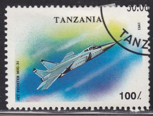 Tanzania 1164 Aircraft 1993