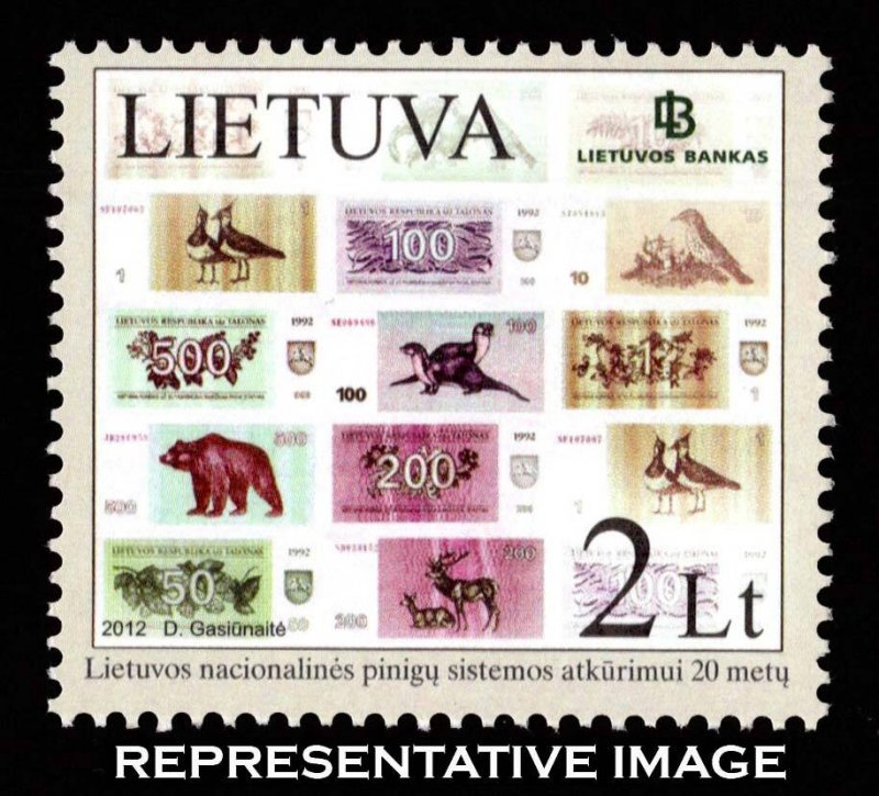 Lithuania Scott 983 Mint never hinged.