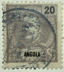 AlexStamps ANGOLA #43 VF Used 