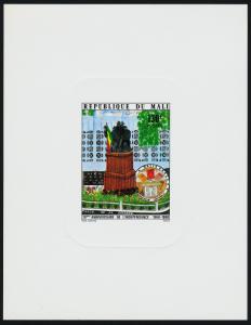 Mali 388-90 Deluxe Sheets MNH Architecture, Dam, Animal