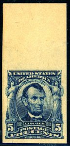 U.S. #315 MINT SINGLE WITH PSAG CERT OG