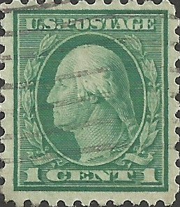 # 462 Used Green George Washington