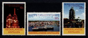 Netherlands Antilles 1965 50th Anniv. of Curacao Oil Industry, Set [Unused]
