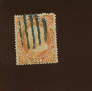 38 Franklin Used Stamp with PSE Cert XF APP (Bz 214)